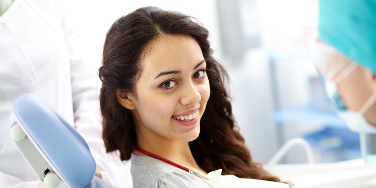 Female Brunette Patient